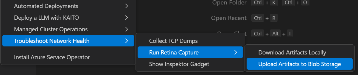Step 1: Menu